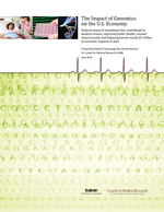 Cover of The Impact of Genomics on the U.S. Economy 2013.